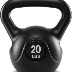 TKO Kettlebell | Dumbbell Weight, Plastic Shell, Soft Neoprene
