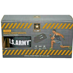 US Army 2 Pk Ankle Wrist Weights Incl. 2 x 2LB