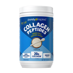 Purely Inspired Collagen Peptides Powder with Biotin, Unflavored, 1 lb, 20 Servings